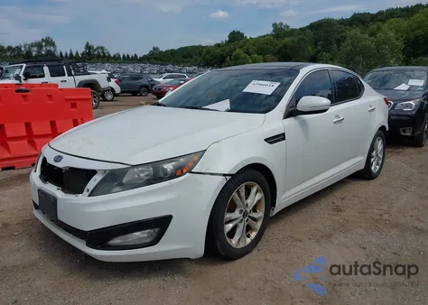 2011 Kia Optima Ex from USA, damaged, VIN KNAGN4A76B5174533